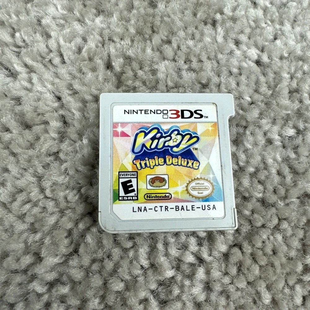 Kirby:‎ Triple Deluxe (Nintendo 3DS, 2014) Game Only Tested Working